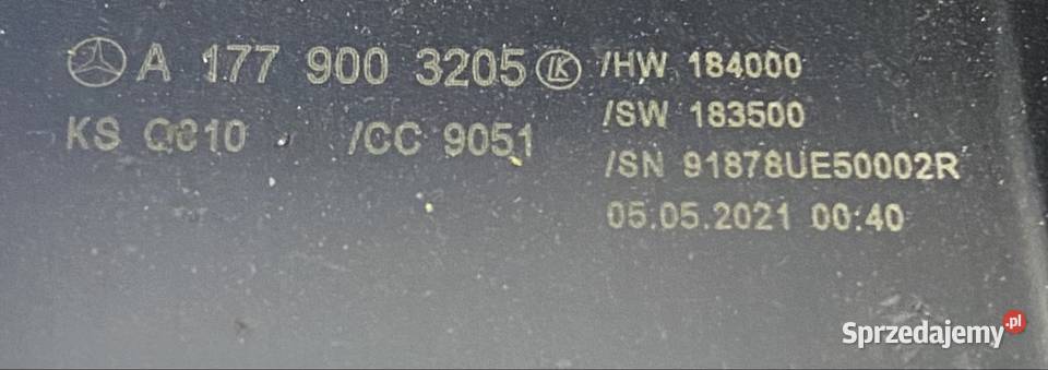 Przełącznik zespolony Mercedes W118 W177 W247 śląskie Jasienica