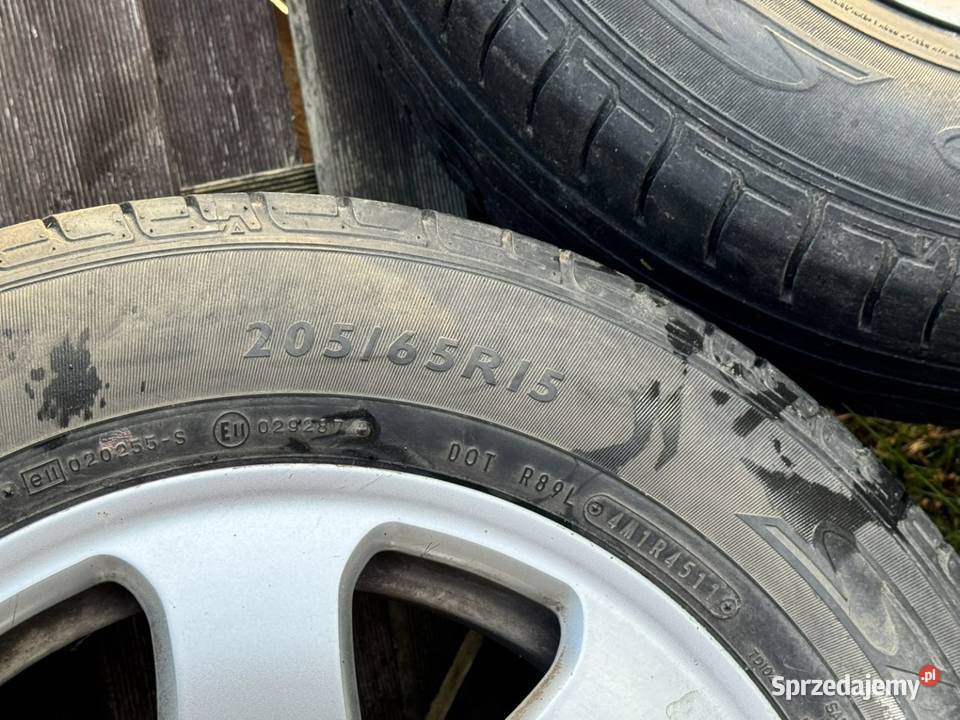 Felgi aluminiowe audi vw 5x112 opony dunlop do podlaskie Suwałki sprzedam