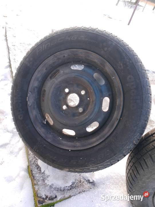2x opony wielosezonowe 18565 R14 felgi stalowe 3 Trzcianka