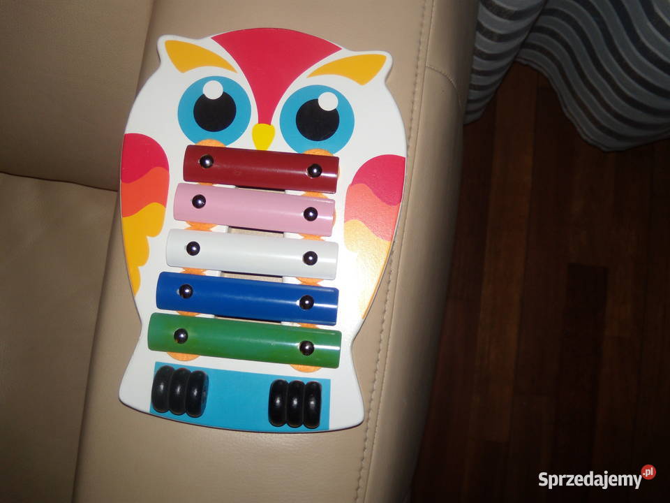 Cymbałki drewniane sowa Edukacyjne Warszawa sprzedam