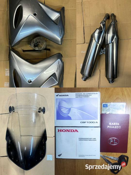 Honda CBF 1000 sc58 silverline kufry Honda Rudzica