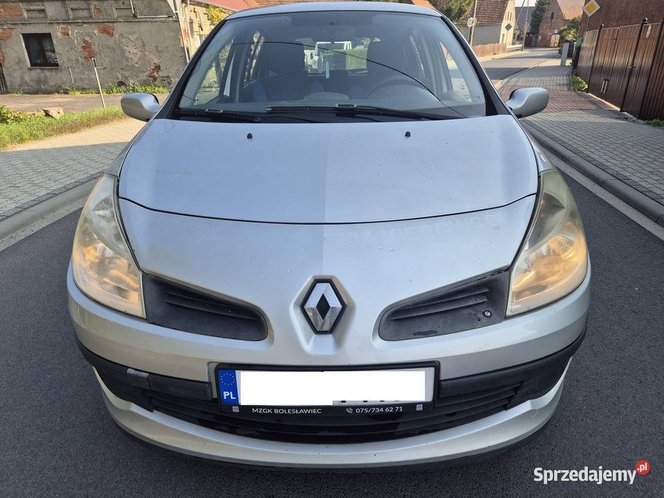 RENAULT CLIO III 1200 BENZYNAGAZ pierwszy właściciel dolnośląskie Jerzmanowa