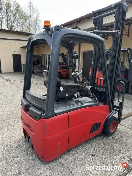 Wózek widły Linde E18 e15 e16 e20 seria 386 elektryczny Wózki widłowe łódzkie