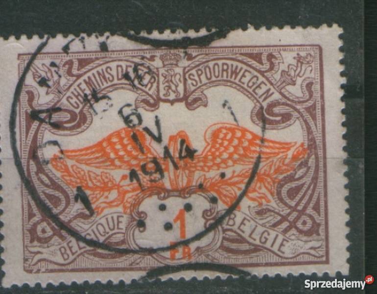 Zn Belgia Opłaty Mi 39 kas 1902 Gliwice sprzedam