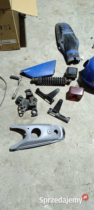 Yamaha DT 50 MX komplet części wiele nowych motorower Yamaha Lubasz