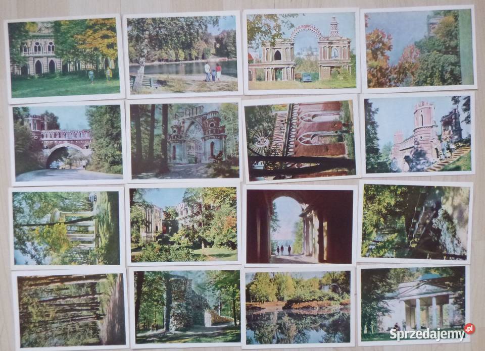 Rosyjskie pocztówki 1967 16 Pałac Caricyno Warszawa sprzedam
