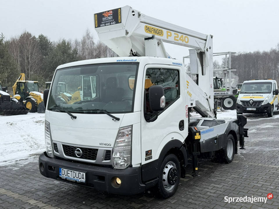 Nissan Cabstar Zwyżka Podnośnik Koszowy diesel Widełki