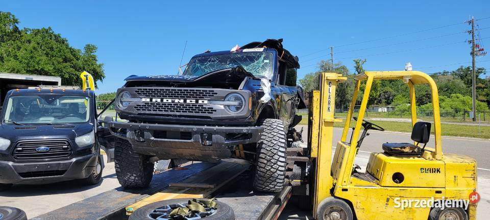 2023 Ford Bronco bass czesci wysylka z USA Konin