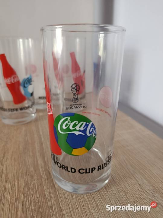 Szklanki kolekcjonerskie FIFA World Cup Russia podkarpackie sprzedam