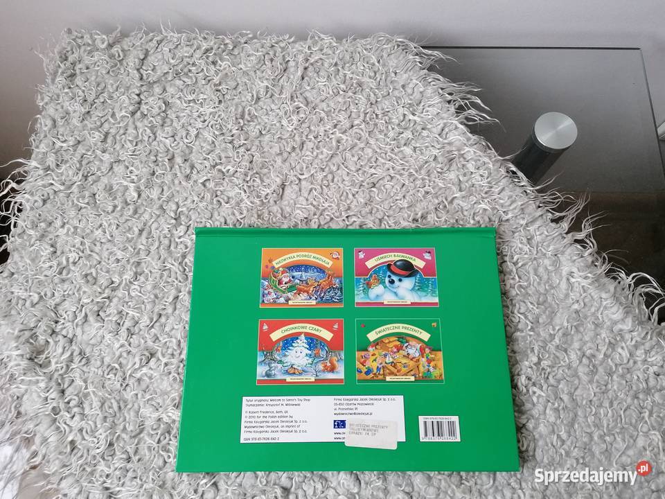 KSIĄŻECZKA ROZKŁADANKA 3D ŚWIĄTECZNE PREZENTY