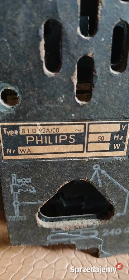 Radio lampowe firmy Philips Amplitunery małopolskie Kraków