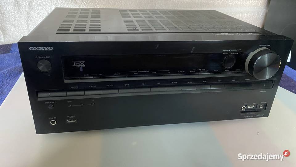 Amplituner Onkyo TXSR609 THX 72 z pilotem Gliwice