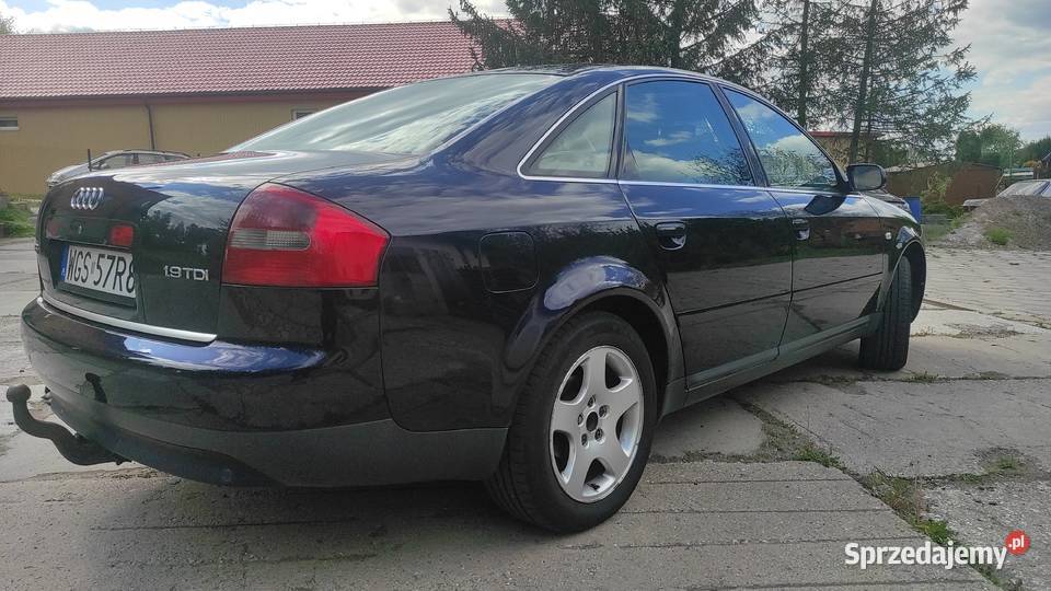 Audi A6 19 TDI 130 6 lat w jeden właściciel lakier metallic A6 Gostynin
