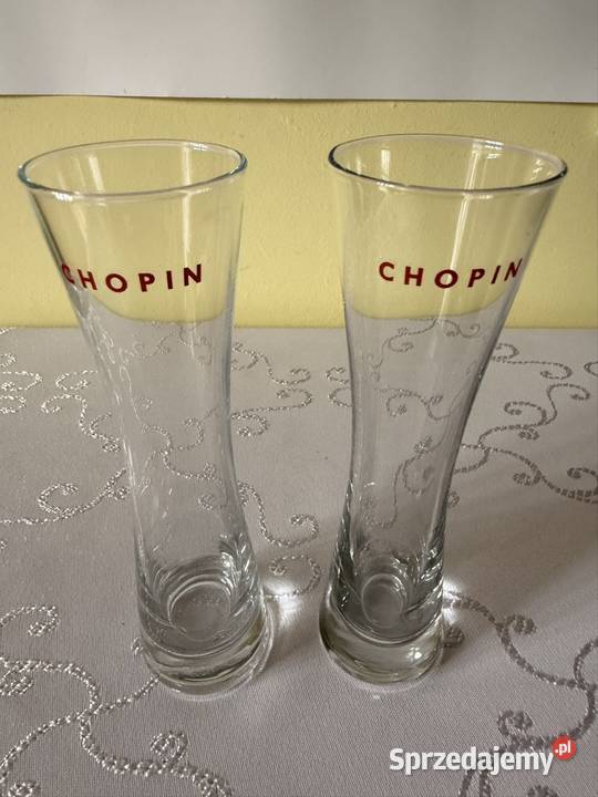Kieliszki Chopin do Wódki 100 ml Zestaw 2 Szkło Wyposażenie wnętrz śląskie Czerwionka-Leszczyny