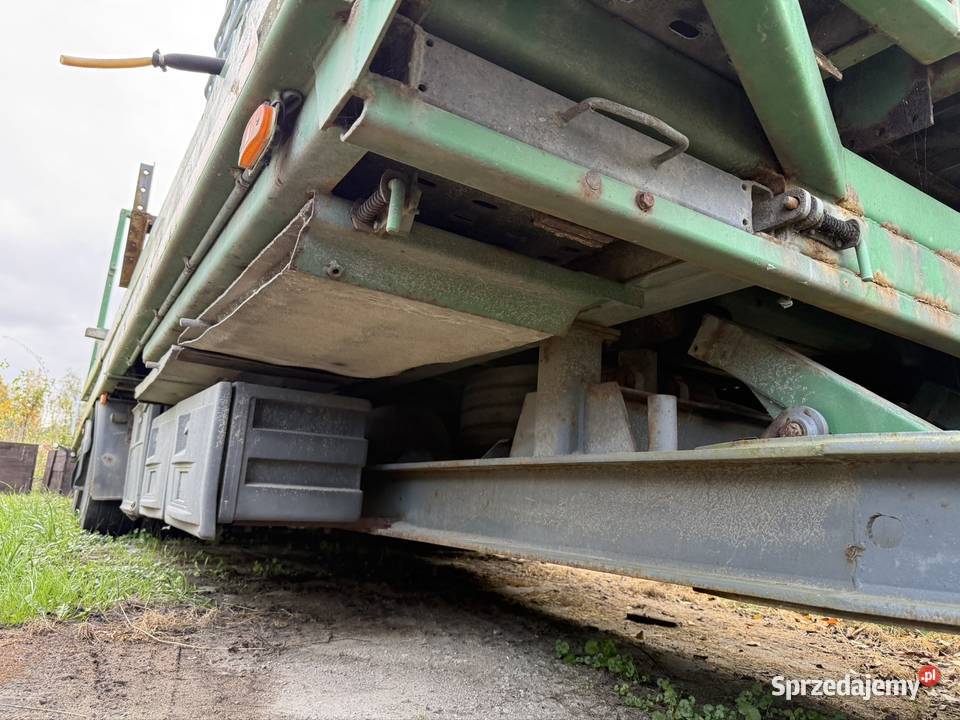 Przyczepa laweta podwoziowka hydraulicznie Solnica