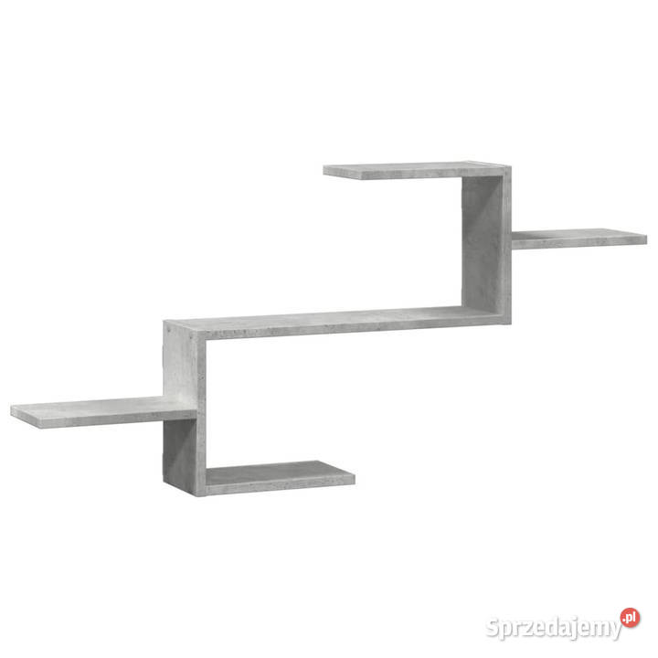 Półka wisząca szarość betonu 104x15x49 WM853203 Meble mazowieckie