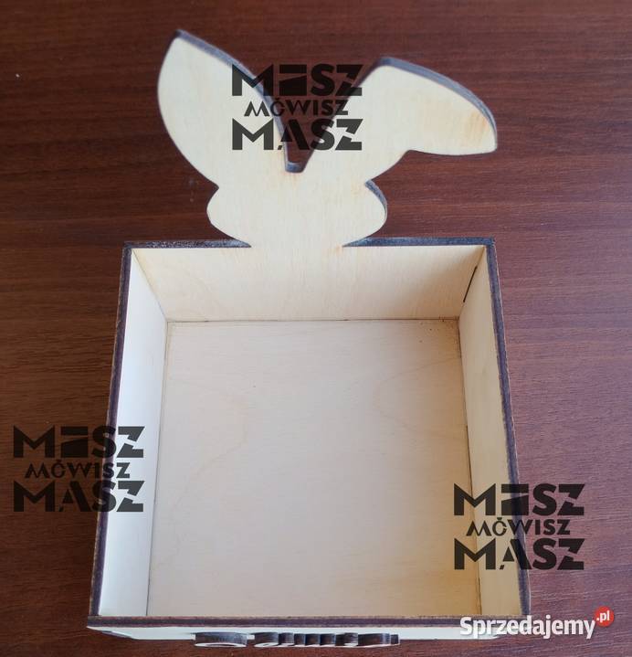 Pudełko na Zająca na słodkości Personalizowane Zabrze sprzedam