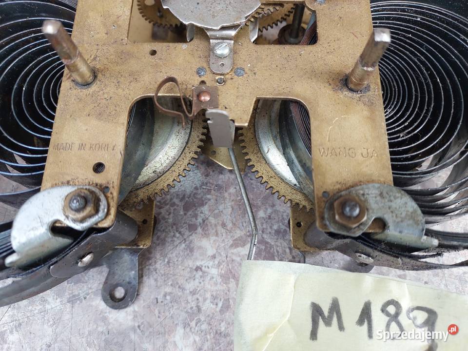 M189 Mechanizm starego zegara koreańskiego pomorskie Tczew