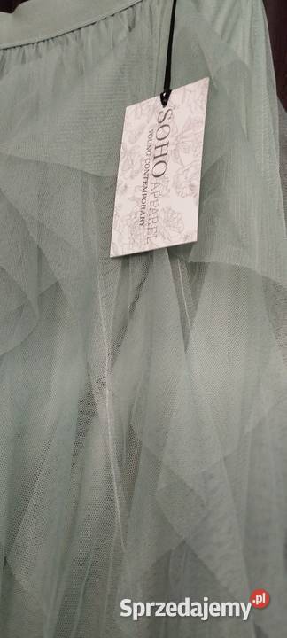 Spódnica długa letnia z USA w falbany nowa Wrocław