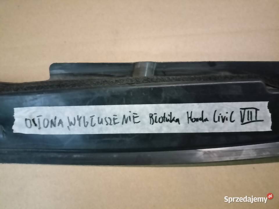 Oslona maskownica błotnika honda civic Czechy