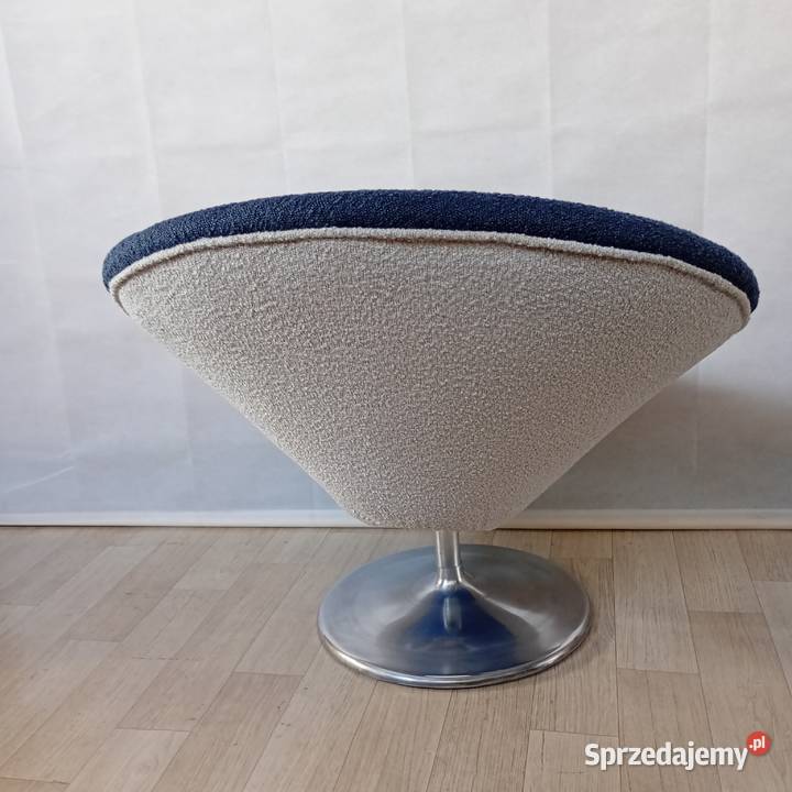 Fotel węgierski RADAR renowacji Space Age lata Puszczykowo