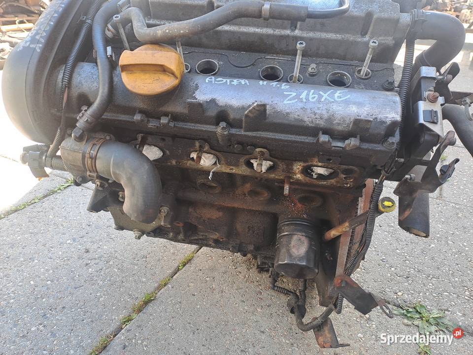 Opel Astra 16 16V 101 silnik kompletny kod Z16XE Silniki kompletne śląskie