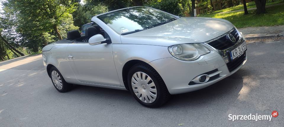vw eos 16 16v benzyna cabrio okazja Kraków sprzedam