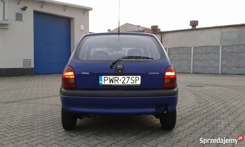 Sprzedam Opel corsa B Opis Września sprzedam