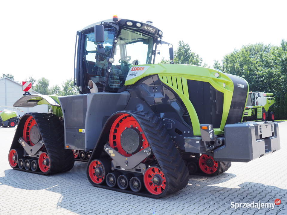 Claas Xerion 5000 TRAC TS GPS RTK NET Ciągnik Ukł. ham. do przyczep pneum. Stęszew sprzedam