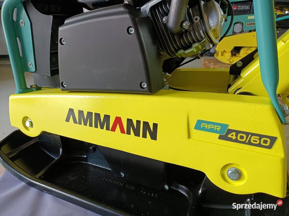 ZAGĘSZCZARKA REWERSYJNA AMMANN APR 4060 NOWA pełny VAT Trzebnica sprzedam