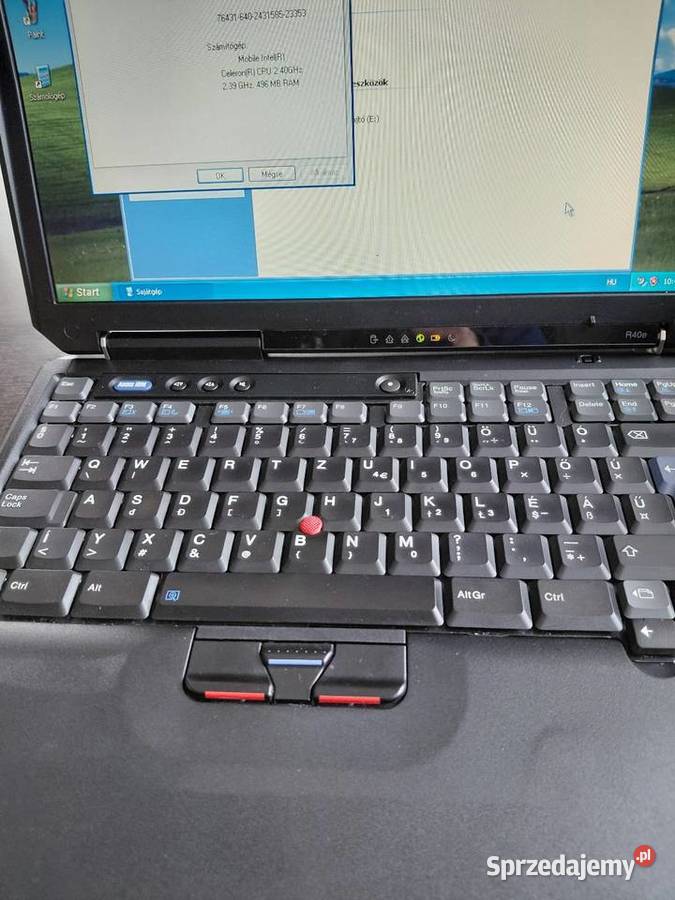 Ibm thinkpad R40e