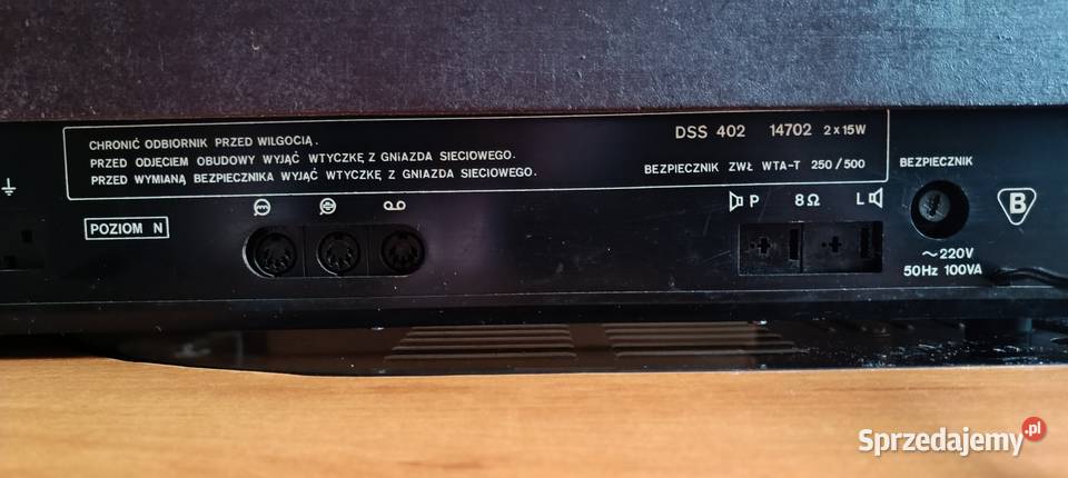 Amplituner stereo Zodiak DDS 402 łódzkie Łódź sprzedam