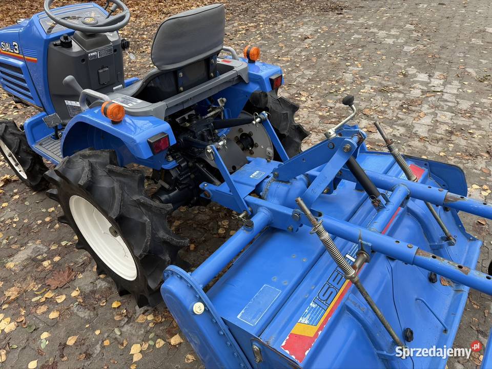 Japoński traktorek iseki sial 3 diesel 4x4 z