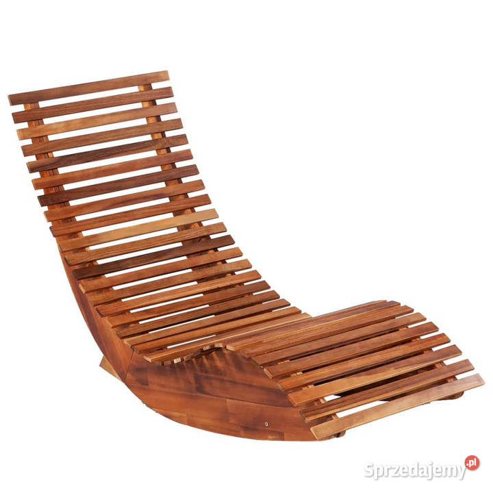 Leżaki bujane 2 lite drewno akacjowe WM277093 mazowieckie Warszawa sprzedam