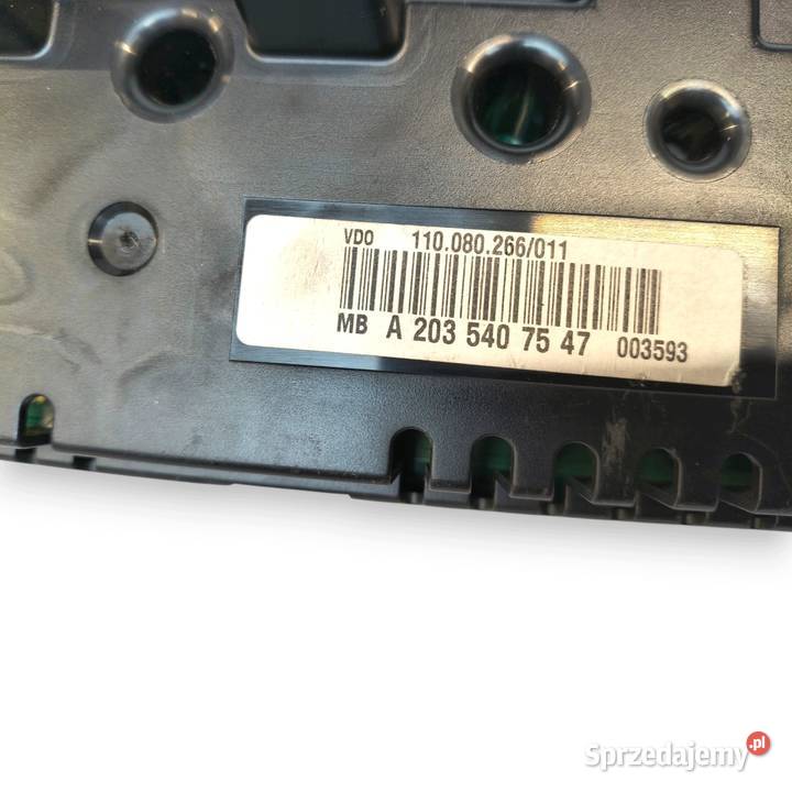 LICZNIK ZEGARY A2035407547 Mercedes W203 22 CDI Chełm sprzedam