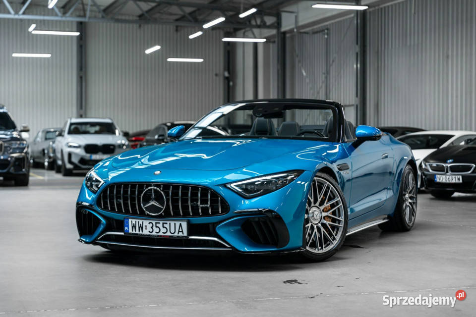 Mercedes SL 63 AMG Specyfikacja 1181 mln czujnik deszczu małopolskie Węgrzce