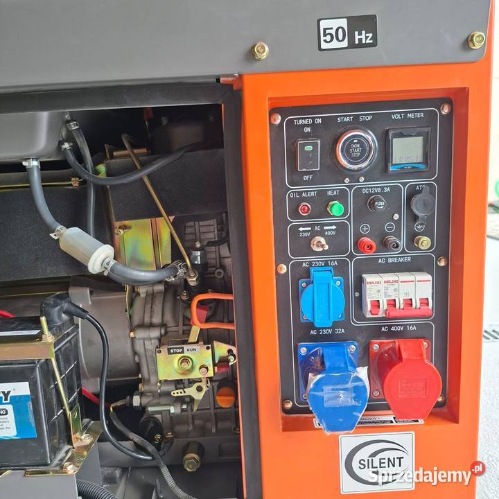 Agregat prądotwórczy 10 kVA 8 kW 230400V Chmielnik