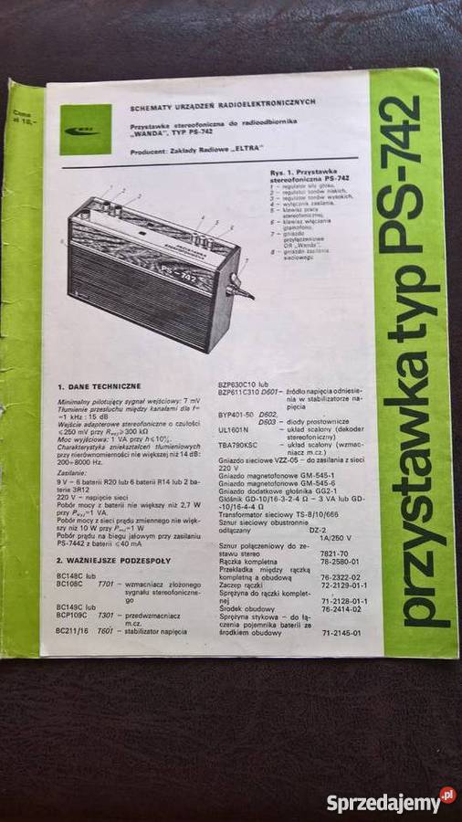 Schemat Ideowy Przystawka 742 Wrocław