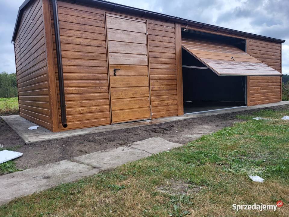 Garaż Blaszany 8x5m Dach Dwuspadowy Złoty Dąb Białystok sprzedam