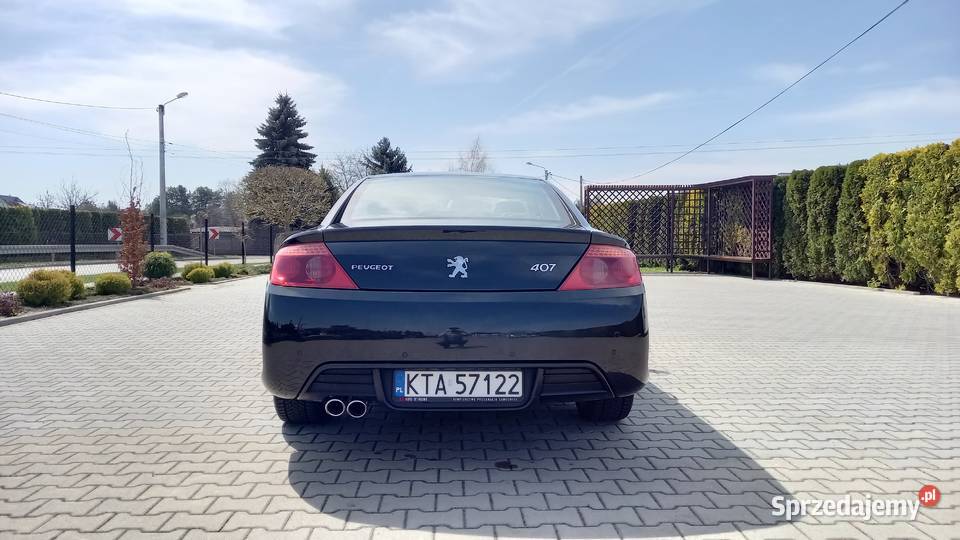 Peugeot 407 Coupe 30 V6 manual bezywpadkowy 407 Błonie sprzedam