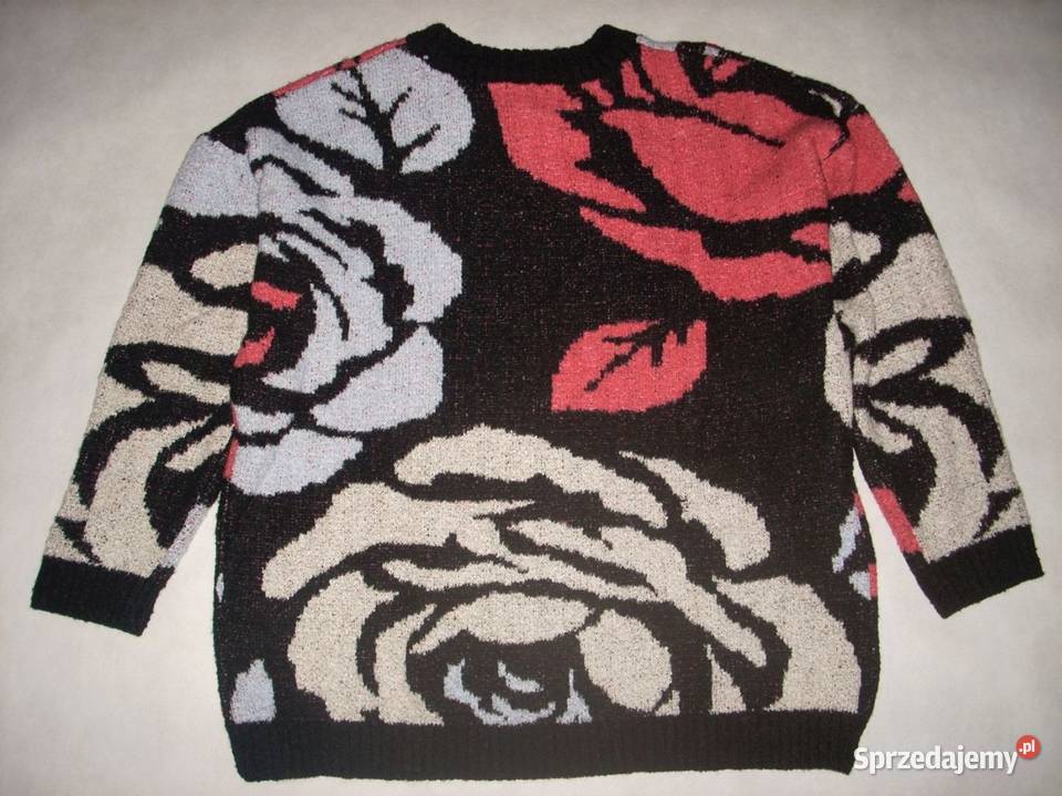 HM sweter Gruby Luźny NOWY Trendy M L XL długi Nowy Sącz