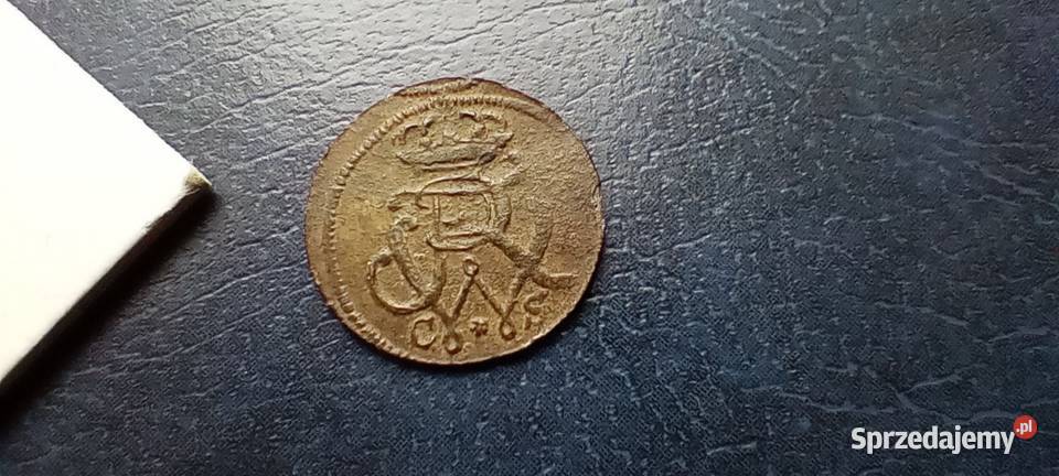 Stare monety 1 szyling 1734 Niemcy srebro Kolekcje