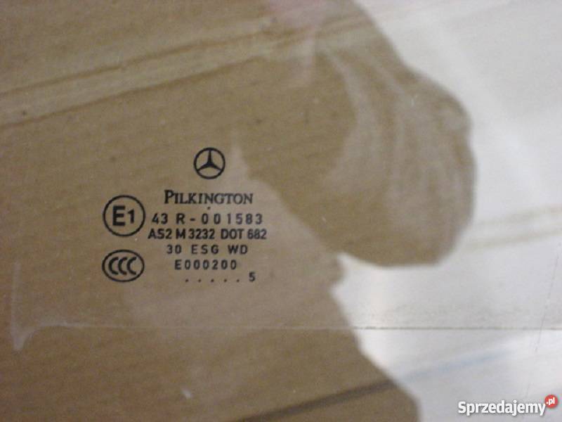 Szyba tył lewa Mercedes A klasa 169 oryginał Rok produkcji 2006 wielkopolskie sprzedam