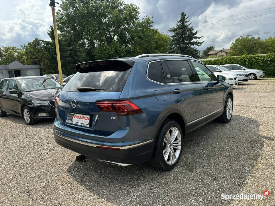 Volkswagen Tiguan Allspace Automat7 1984cm3 mazowieckie Warszawa