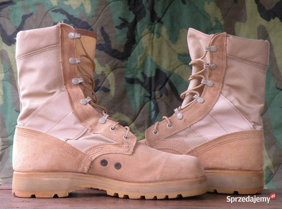 Buty combat Us Army hot weather 10 R VIBRAM Wrocław