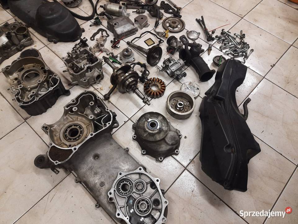 Suzuki Burgman 125 K7 silnik części cylinder wał Jelenia Góra