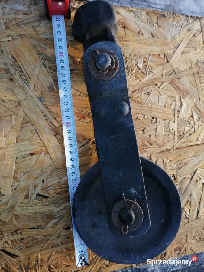 Stare zblocze bloczek hakowy Malczyce