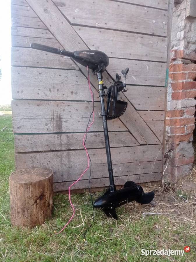 Sprzedam silnik elektryczny do pontonu na lódki sprzedam
