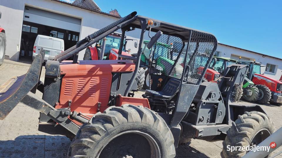 Traktor leśny LKT Iwafuji T20 zrywka drzew podkarpackie Zaklików