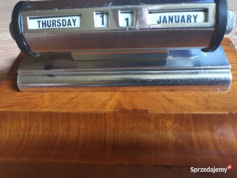 Stary kalendarz wieczny Art Deco Kraków sprzedam